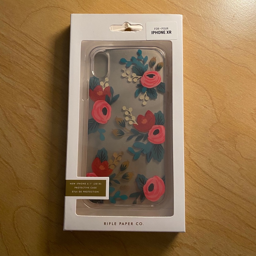 iPhone XR Rifle Paper Co case
